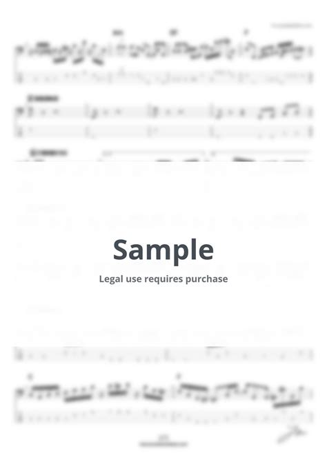 Vulfpeck 1612 Bass Guitar Score 악보 By Jonathan Lai