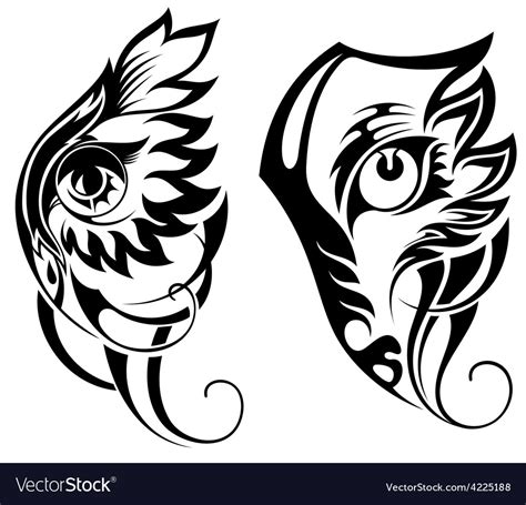 Animal eyes Royalty Free Vector Image - VectorStock