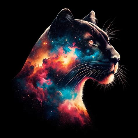 Panther Of The Galaxy Ai Generated Artwork Nightcafe Creator