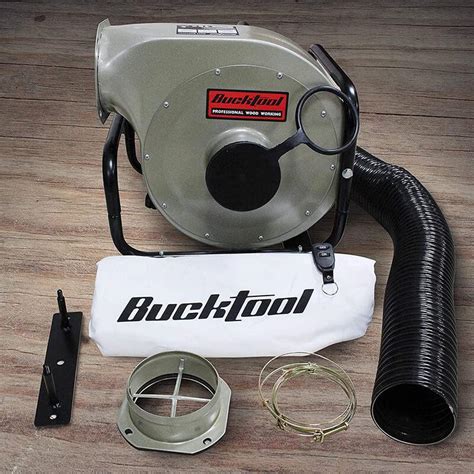 Bucktool DC30A 1HP 6.5AMP Wall-mount Dust Collector with Remote Contro