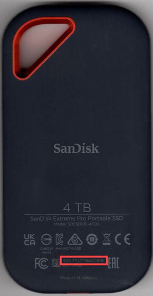 Find Sandisk Serial Numbers And Product Date Codes