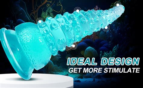 Tentacle Dildo Sex Toys Realistic Anal Knot Dildos With Strong Suction Cup Fantasy Anal Toys