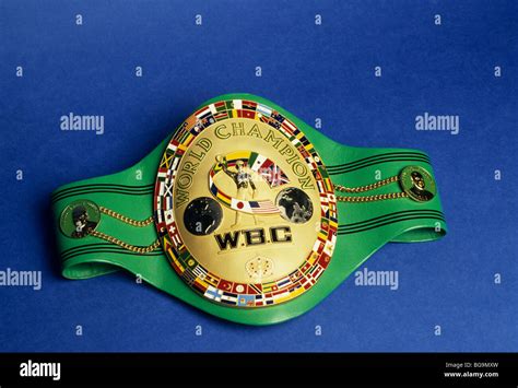 Wbc championship belt hi-res stock photography and images - Alamy