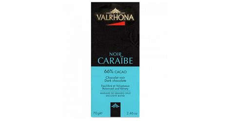 Valrhona Noir Cara Be Cacao Dark Chocolate Bar G Choc O Holic