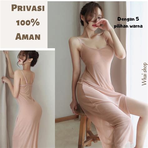 Jual Sexy Lingerie Dress Bisa Untuk Big Size Bahan Katun Elastis