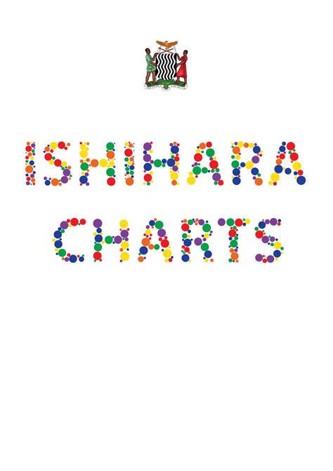 SOLUTION: Ishihara test charts - Studypool