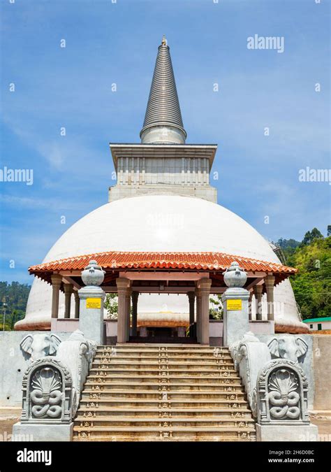 Kotmale Or Kothmale Mahaweli Maha Seya Is A Buddhist Stupa And Temple