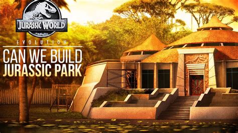 Build 1993 Jurassic Park On Isla Nublar Story Details Revealed Jurassic World Evolution Youtube