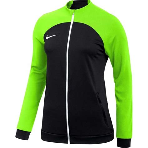 Nike Veste Dri FIT Academy Pro Noir Jaune Fluo Blanc Femme