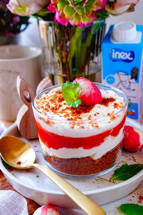 Mascarpone Mousse Met Speculaas En Rabarber Snel Makkelijk En Lekker