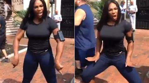 Serena Teaches Twerking On Florida Streets