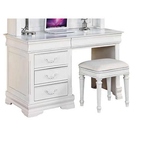 Classique Kids Computer Desk, White - Walmart.com