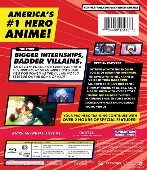 My Hero Academia Season 04 Complete Collection Blu Ray