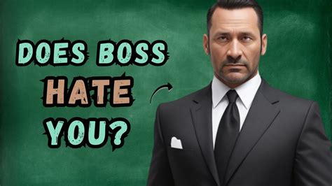 The Most Possible 11 Signs Your Boss Doesnt Like You How To Win Them