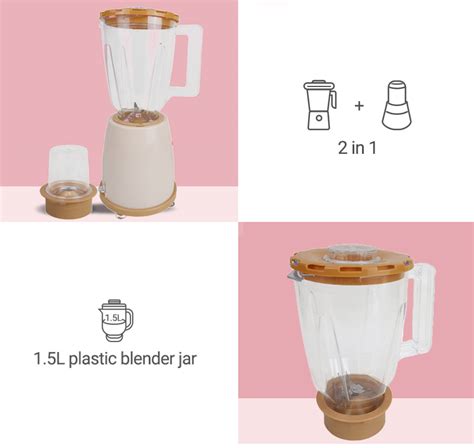 Nunix AK100 2 In 1 Blender With Grinding Machine As Picture 1 5L 350W