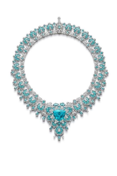 Meet Chopard's Majestic Paraiba Tourmaline High Jewellery Necklace ...