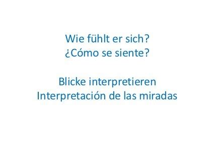 INTERPRETACIÓN DE LAS MIRADAS by Anabel Cornago via Slideshare