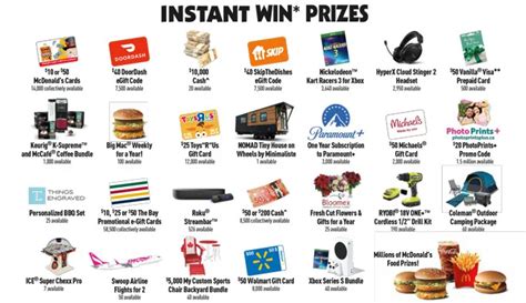 Mcdonald S Monopoly Canada Prizes Game Pieces Rules