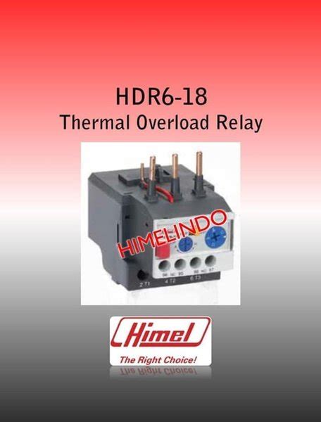 Jual Himel Thermal Overload Relay Hdr A Di Lapak Ganesia