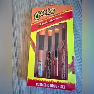 Flaming Hot Cheetos Makeup Cosmetic Cheetos Brush Set Poshmark