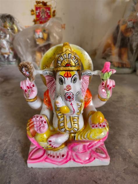 Inch Ganesh Ji Marble Statue Temple At Rs In Kishangarh Id