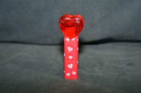 Pez Candy Dispenser Happy Valentines Red Heart Dispenser Antique