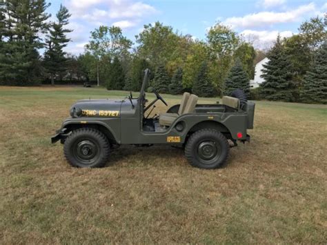 1954 Jeep Willys M38 A1 Marines Classic Willys Model 38 Truck 1954