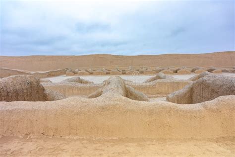 Sacred City of Caral-Supe Archaeological Site in Peru Stock Image ...