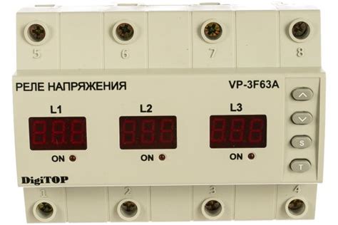 Реле напряжения DigiTOP Vp-3F63A - цена, отзывы, характеристики, фото ...