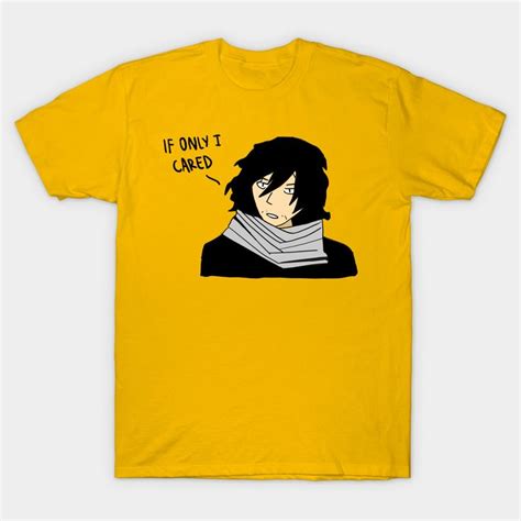 Aizawa If Only I Cared By Ccambera My Hero Academia Merchandise