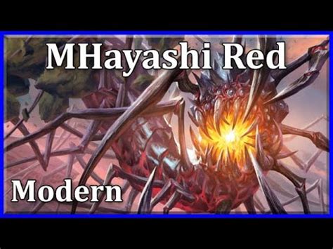 Modern Mtg Mhayashi Red Youtube