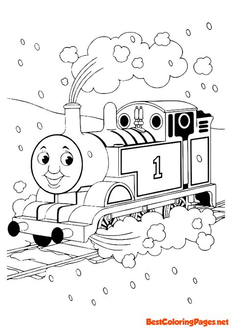 Thomas and friends coloring pages - Bestcoloringpages.net