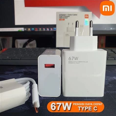 Jual CHARGER XIAOMI REDMI TYPE C 18W 22W 27W 33W 55W 65W 120W Mi TURBO