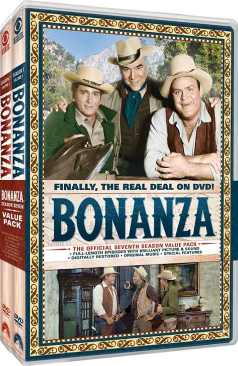 Dvd Review Bonanza The Official Seventh Season