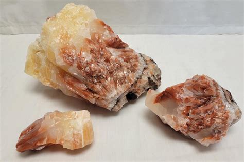 Red Calcite Crystals