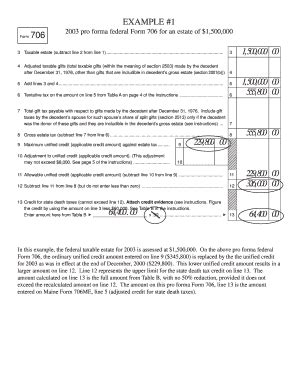 Sample Form 706 Completed Fill Online Printable Fillable Blank