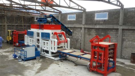 Automatic Concrete Block Making Machine Bess