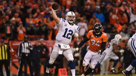 Colts Andrew Luck And Peyton Manning