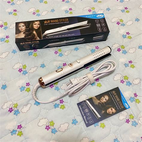 Jml Airwand Styler In Straightener And Curler On Hand Beauty