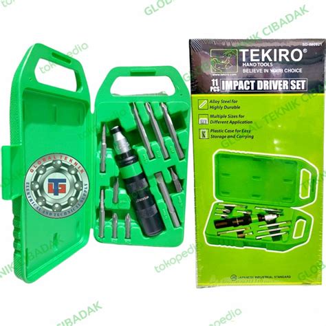 Jual Obeng Ketok Set Pcs Tekiro Box Pvc Kab Tangerang Global