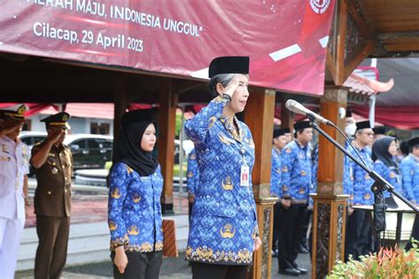 Pemkab Cilacap Gelar Upacara Peringatan Hari Otonomi Daerah Xxvii