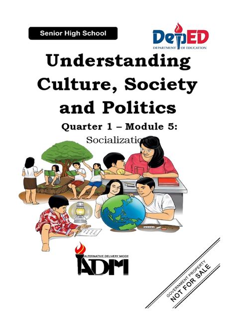 Understanding Culture Society And Politics Quarter 1 Module 5 Pdf Socialization Learning