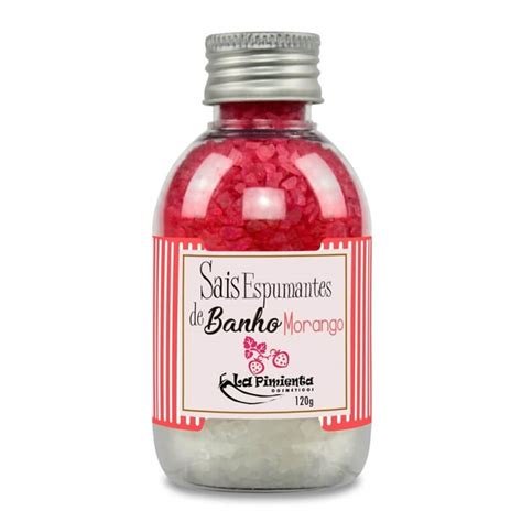 Sais De Banho Sensual De Morango G La Pimienta Picantte Sex Shop
