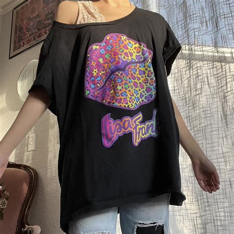 Oversized Lisa Frank T Shirt Brand Lisa Frank Depop