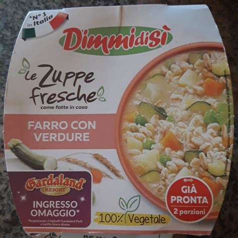 Dimmidisi Zuppa Di Farro Con Verdure Review Abillion