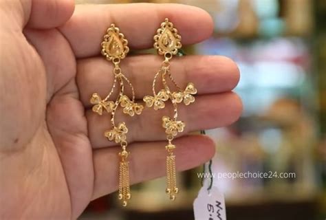 4 Gram Gold Earrings Designs With Price 2022 People Choice