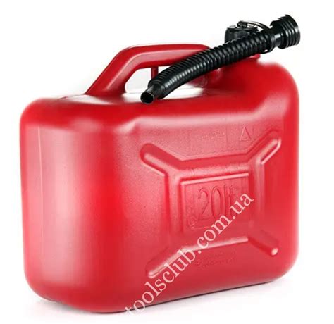СИЛА Канистра пластиковая 20 л HDPE с воронкой 34517 купить в Украине ...