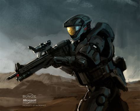 Halo Reach Spartan Studies Isaac Hannaford On Artstation At Halo