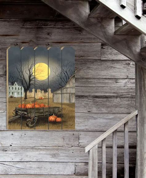 Dropship Harvest Moon By Artisan Billy Jacobs Printed On Wooden