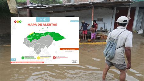 Alerta Verde En Honduras Y Alerta Amarilla En Omoa Por Lluvias En El